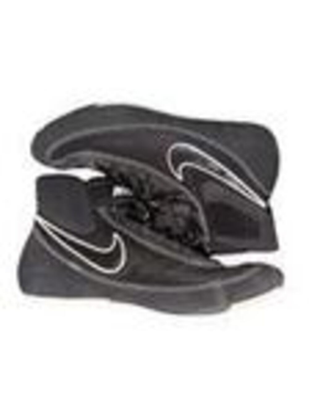 Nike Speed Sweep 7 Mens Wrestling Shoes Black White Size 10.5 High Top